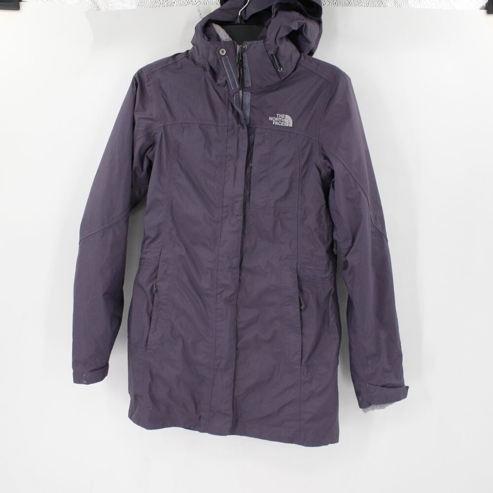 The North Face Jacket Womens XS Hyvent Parka Triclimate Hooded Liner Full Zip‎